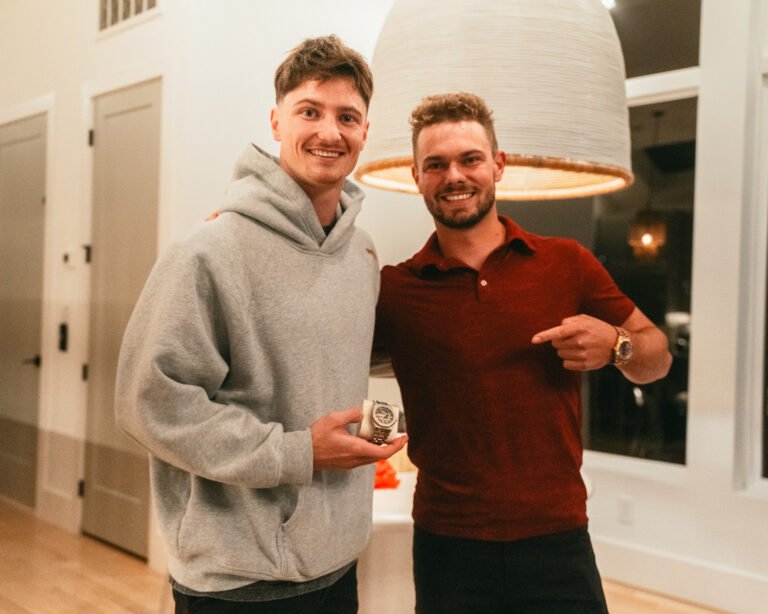 An Apex producer being recognized at a team celebration